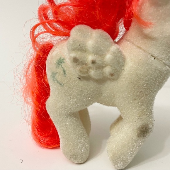 Vintage 1985 My Little Pony MLP G1 Paradise So Soft Flocked Paradise Palm Trees - Picture 10 of 16